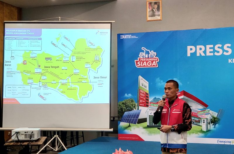 Executive General Manager Regional Jawa Bagian Tengah PT Pertamina Patra Niaga, Aribawa.