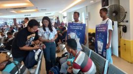 PT Pelni kembali memperkenalkan Pelni Mobile, sebuah aplikasi untuk pembelian tiket kapal dan berbagai aktivitas lainnya ke penumpang kapal di Tanjung Emas Semarang.