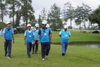 Peninjauan lokasi penyelenggaraan Retreat Kepala Daerah di Akademi Militer Magelang, Jawa Tengah oleh General Manager PLN UIT JBT, Abdul Salam Nganro pada Rabu (26/02).