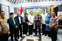 Gubernur Jateng Ahmad Luthfi saat dialog dengan pengurus Asosiasi Perguruan Tinggi Swasta Indonesia (Aptisi) Jateng, Rabu 3 September 2025.
