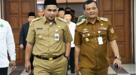 Gubernur Jateng Ahmad Luthfi dan Wakilnya Taj Yasin Maimoen mengukuhkan Lembaga Fasilitasi dan Sinergitas Pesantren (LFSP) Provinsi Jawa Tengah periode 2025–2030. 
