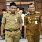 Gubernur Jateng Ahmad Luthfi dan Wakilnya Taj Yasin Maimoen mengukuhkan Lembaga Fasilitasi dan Sinergitas Pesantren (LFSP) Provinsi Jawa Tengah periode 2025–2030. 