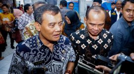 Gubernur Jawa Tengah, Ahmad Luthfi usai rapat koordinasi kondusivitas wilayah di Kantor Gubernur Jawa Tengah, Kamis, 11 September 2025.