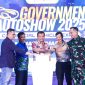Gubernur Jawa Tengah Ahmad Luthfi saat membuka pameran Government Auto Show Commercial Vehicle Expo (GAS CVE) Tahun 2025 di Lanumad Ahmad Yani, Kota Semarang. 