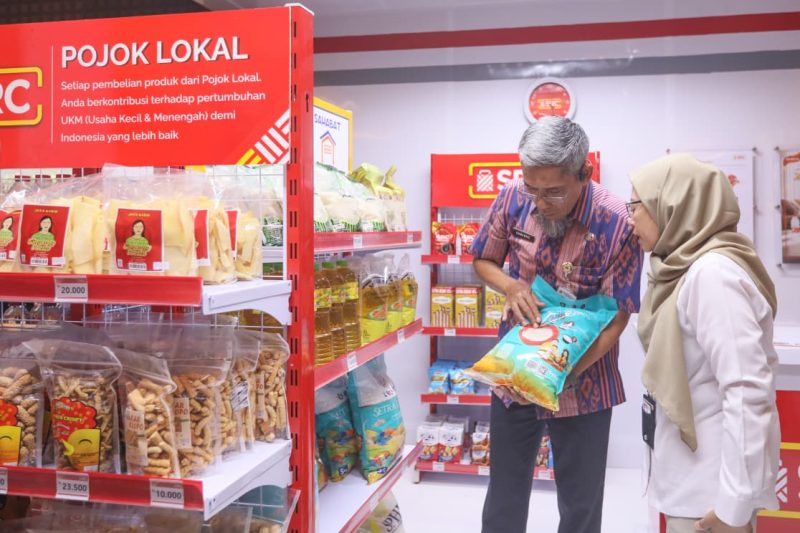 Sekretaris Daerah Provinsi Jawa Tengah, Sumarno di acara peresmian ekspansi Program Hulu ke Hilir Mendukung Kemandirian Pangan yang digelar di MAC Ballroom, Kota Semarang, Selasa 16 September 2025.