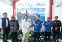 Gubernur Jateng, Ahmad Luthfi saat kunjungan kerja di Kabupaten Semarang, Rabu, 17 September 2025.
