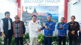 Gubernur Jateng, Ahmad Luthfi saat kunjungan kerja di Kabupaten Semarang, Rabu, 17 September 2025.
