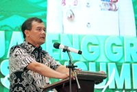 Gubernur Jawa Tengah Ahmad Luthfi meresmikan Program Rengganis Pintar (Revitalisasi Green Industry sebagai Strategi Peningkatan Ekspor) dalam acara Jawa Tengah Green Industry 2025 di North Ballroom, Gumaya Tower Hotel, Kamis 18 September 2025.