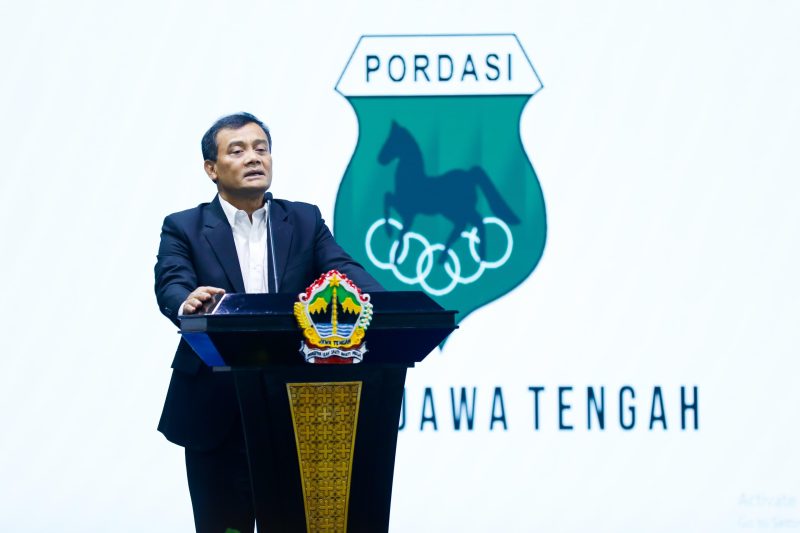 Gubernur Jawa Tengah, Ahmad Luthfi, menyambut dan mendukung penuh rencana Pordasi untuk menjadikan Jawa Tengah sebagai sentra olahraga berkuda nasional.