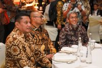 Sekda Jateng, Sumarno saat menghadiri undangan Kedutaan Besar Uzbekistan, dalam 34 Th Anniversary of The Independence of The Republic of Uzbekistan 1991-2025, di Four Square Hotel, Jakarta Selatan, Rabu malam, 1 Oktober 2025.
